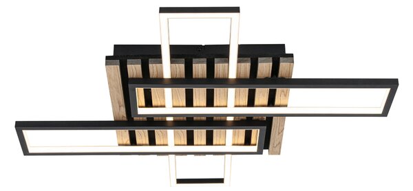 STROPNÍ LED SVÍTIDLO, 73,5/66,5/7,5 cm Novel - Stropní svítidla