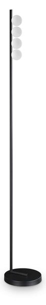 Ideal Lux Designová stojací LED lampa PING PONG Barva: Černá