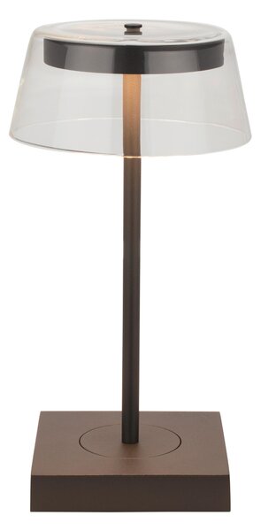 STOLNÍ LAMPA NA BATERIE, stmívač s regulačním kolečkem, 13,7/27 cm Dieter Knoll - Online Only svítidla, Online Only