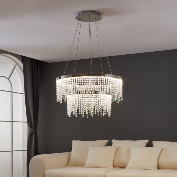 Eglo 39281 - LED Stmívatelný lustr na lanku ANTELAO LED/45W/230V