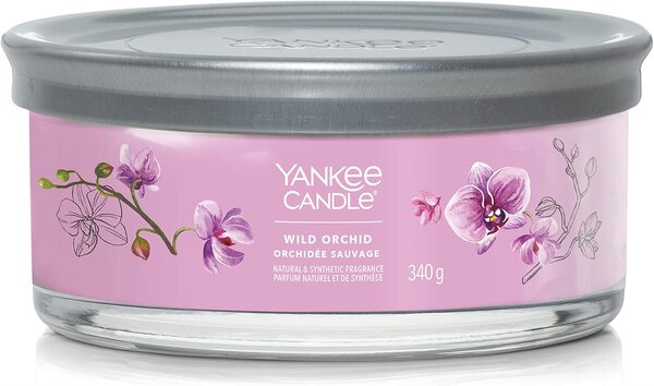 Yankee Candle vonná svíčka Signature Tumbler 5 knotů Wild Orchid 340 g