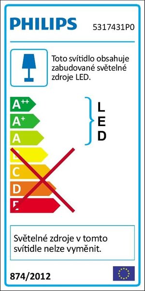 53174/31/P0 Clockwork bodové LED svítidlo 4x4,5W 2000lm 2200-2700K stmívatelné IP20, bílé