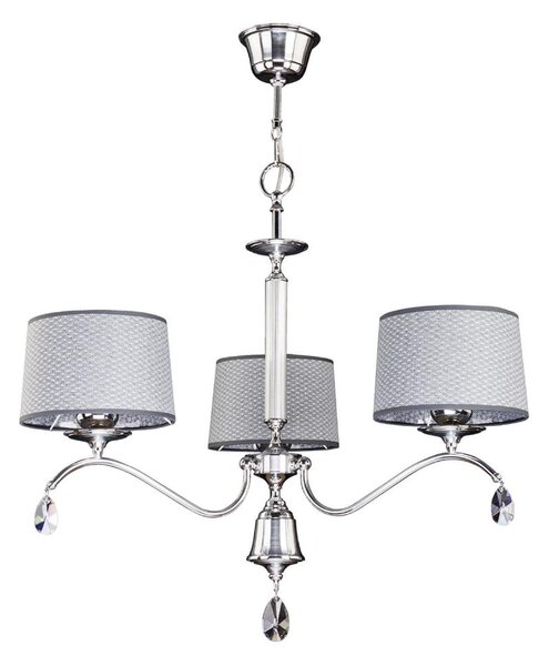 Jupiter 1603 - EG 3 CH - Křišťálový lustr EGIDA 3xE27/60W