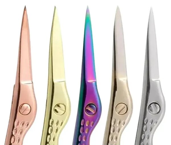 Gaira® Nůžky vyšívací 4198, Barva černá