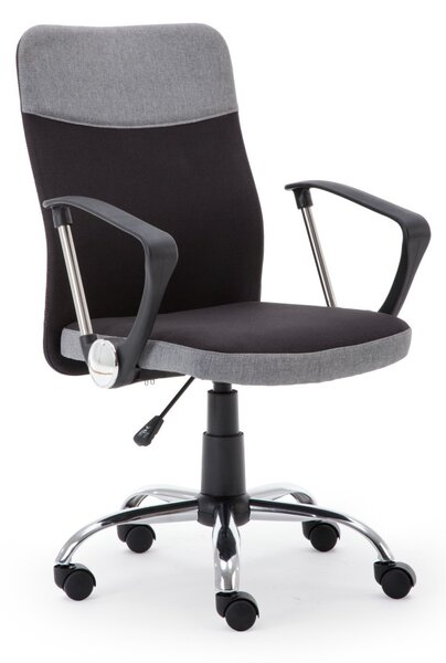 HALMAR Kancelářská židle Oxy černá/šedá
