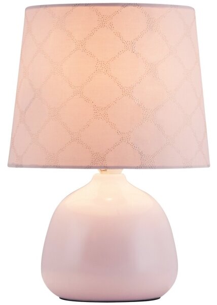 Rabalux 4384 - Stolní lampa ELLIE E14/40W růžová