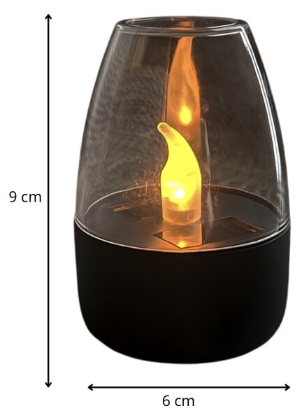 Garden Line Solární LED lampa Sotto teplá bílá