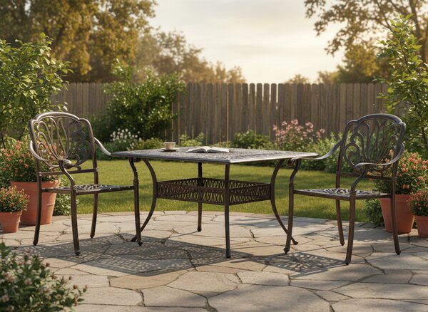 Garden Line Zahradní křeslo Hastings antické hnědé