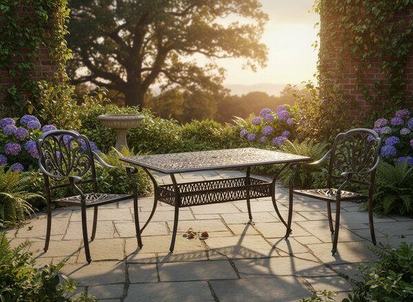Garden Line Zahradní křeslo Hastings antické hnědé