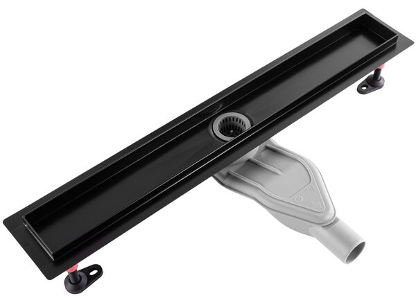 Odtokový žlab REA Neox Superflow Black 60