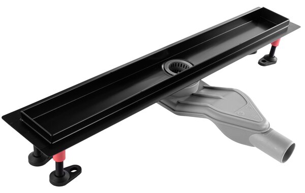 Odtokový žlab REA Neox Superflow Black 60