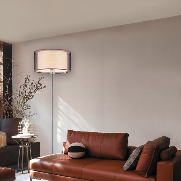 Rabalux 2633 - Stojací lampa ANASTASIA E27/60W