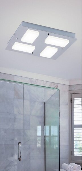 Rabalux 5725 - LED Stropní koupelnové svítidlo RUBEN 4xLED/4,5W