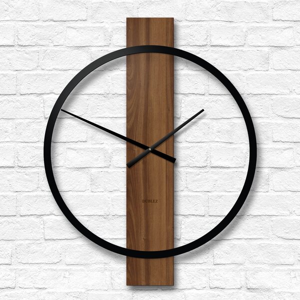 DUBLEZ | Minimalistické nástěnné hodiny - Circle Line