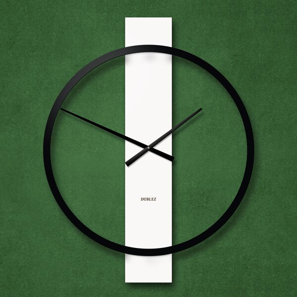 DUBLEZ | Minimalistické nástěnné hodiny - Circle Line