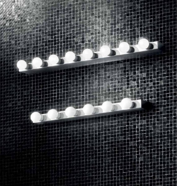 Ideal Lux - Nástěnné svítidlo PRIVE 6xE14/40W/230V lesklý chrom
