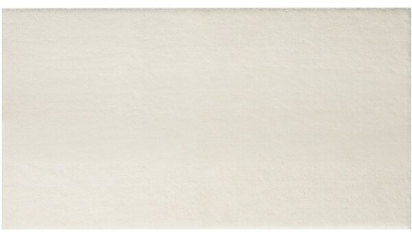 Tectake Koberec s krátkým vlasem Soft Zone - krémová,60 x 110 cm