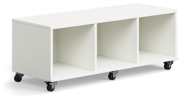 AJ Produkty Skříňka CASPER, 3 přihrádky, bílá