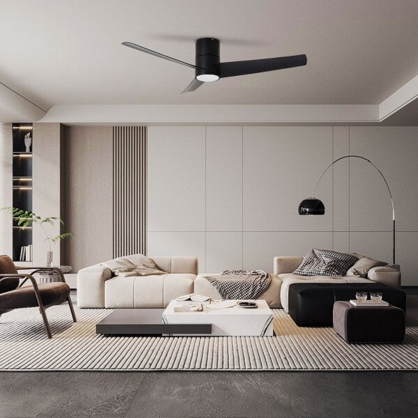 ZEVENTI - LED Stropní ventilátor BARROSA LED/18W/230V Wi-Fi Tuya + DO