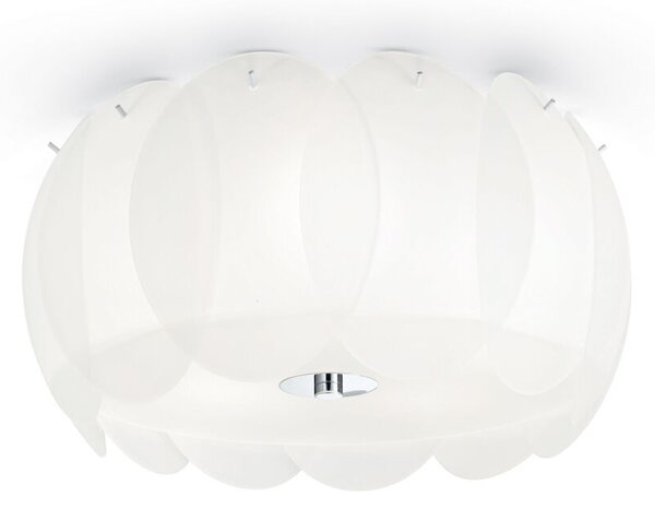 OVALINO PL5 stropní přisazené svítidlo 5x E27 60W bez zdroje 40cm IP20, bílé