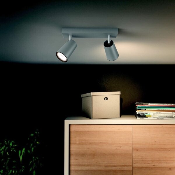 Philips 50572/48/PN - Bodové svítidlo MYLIVING PAISLEY 2xGU10/5,5W/230V