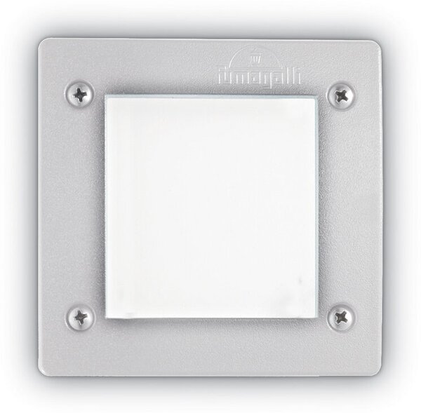 AVENUE FI SQUARE venkovní zápustné svítidlo 1x GX53 LED 3W 350lm 4000K 11,5cm hranaté IP66, bílé