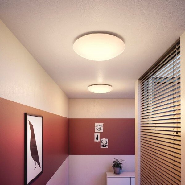 Philips 31801/31/EO - LED stropní svítidlo MYLIVING SUEDE LED/9,6W/230V
