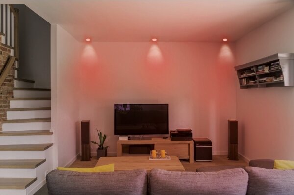 Eglo 32738 - LED RGB Stmívatelné podhledové svítidlo FUEVA-C LED/10,5W/230V