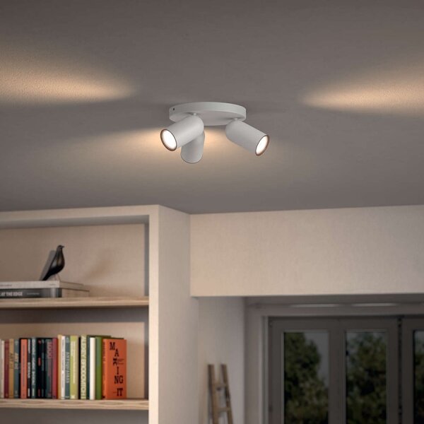 Philips 50583/31/PN - Bodové svítidlo MYLIVING PONGEE 3xGU10/5,5W/230V
