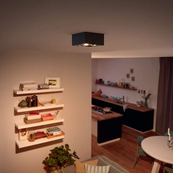 Philips 50494/30/P0-LED Stmívatelné bodové svítidlo MYLIVING BOX 4xLED/4,5W/230V