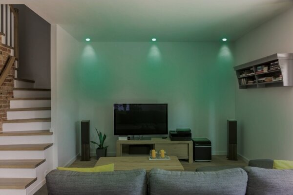 Eglo 32738 - LED RGB Stmívatelné podhledové svítidlo FUEVA-C LED/10,5W/230V