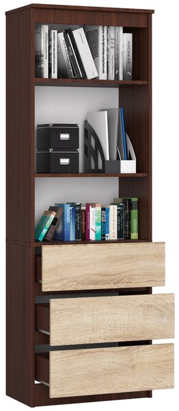 Regál Responder (wenge + dub sonoma). Akce -12%