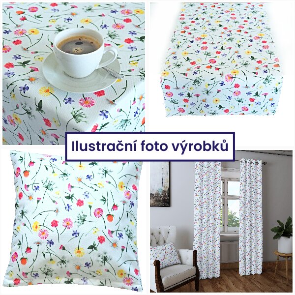 Dekorační látka SOFT 25078-101 bez obšití 150