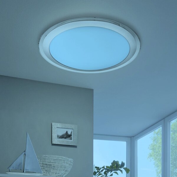Eglo 96818 - LED RGBW Stmívatelné stropní svítidlo COMPETA-C LED/17W/230V