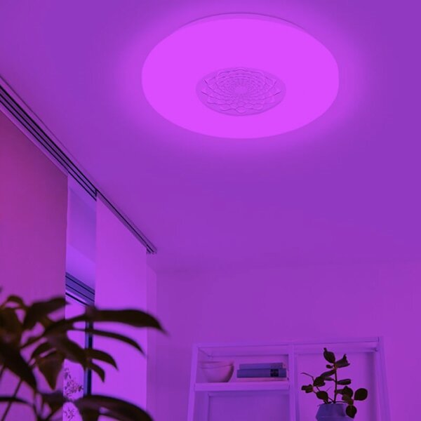 Eglo 33248 -LED RGBW Stmívatelné stropní svítidlo CAPASSO-C LED/17W/230V pr.34cm