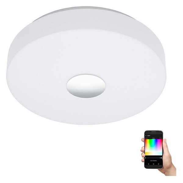 Eglo 96819 - LED RGB Stmívatelné stropní svítidlo BERAMO-C LED/17W/230V