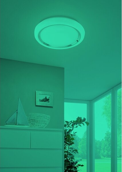 Eglo 96686 - LED RGBW Stmívatelné stropní svítidlo CAPASSO-C LED/17W/230V