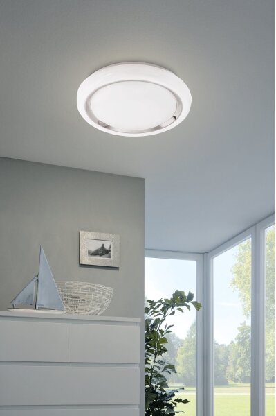 Eglo 96686 - LED RGBW Stmívatelné stropní svítidlo CAPASSO-C LED/17W/230V