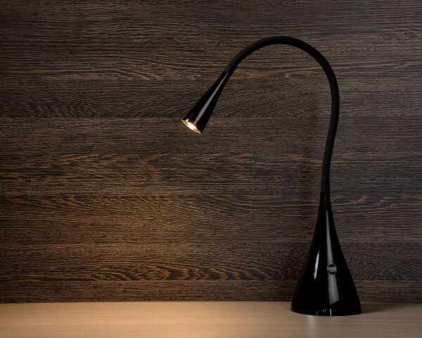 Lucide 18650/03/30 - LED Stmívatelná stolní lampa ZOZY LED/4W/230V černá