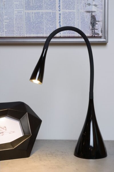 Lucide 18650/03/30 - LED Stmívatelná stolní lampa ZOZY LED/4W/230V černá