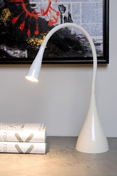 Lucide 18650/03/31 - LED Stmívatelná stolní lampa ZOZY LED/4W/230V bílá