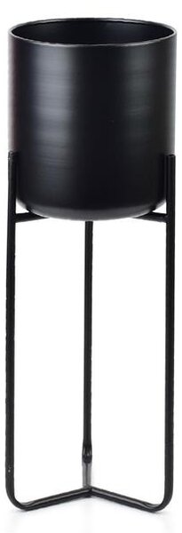 DekorStyle Květinový stojan Swen 55 cm černý