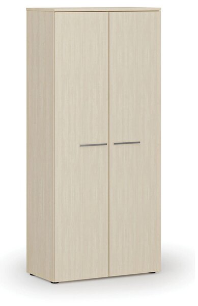 Šatní skříň s výsuvem PRIMO WOOD, 800 x 420 x 1781 mm, bříza