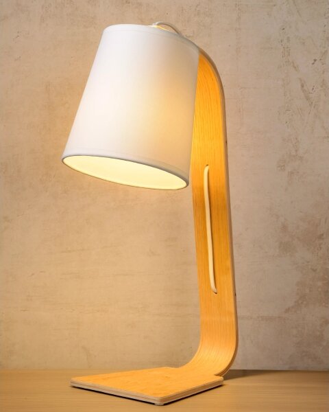 Lucide 06502/81/31 - Stolní lampa NORDIC 1xE14/40W/230V bílá
