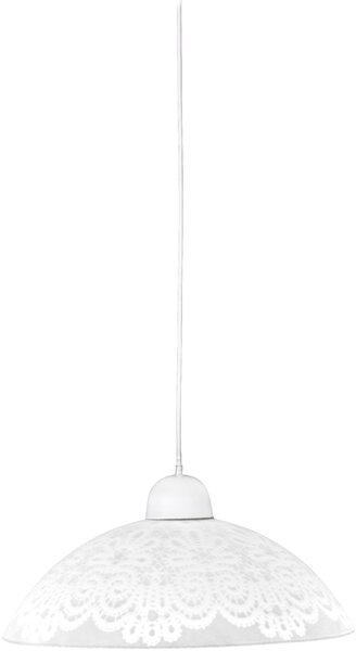 Candellux Bilbao závěsné svítidlo 1x60 W bílá 31-09302