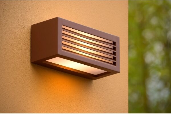 Lucide 27853/01/97 - Venkovní nástěnné svítidlo DIMO 1xE27/18W/230V IP54