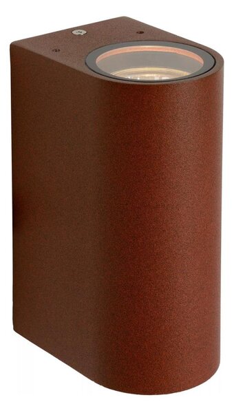 Lucide 27863/02/97 - Venkovní nástěnné svítidlo BOOGY 2xGU10/5W/230V IP44