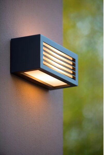 Lucide 27853/01/30 - Venkovní nástěnné svítidlo DIMO 1xE27/18W/230V IP54