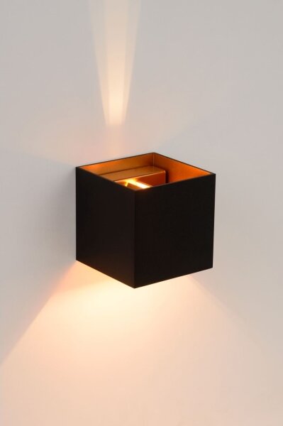 Lucide 09217/04/30 - LED nástěnné svítidlo XIO 1xG9/4W/230V černé