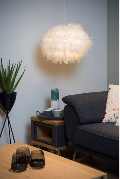 Lucide 71367/50/31 - Závěsné svítidlo GOOSY SOFT 1xE27/40W/230V
